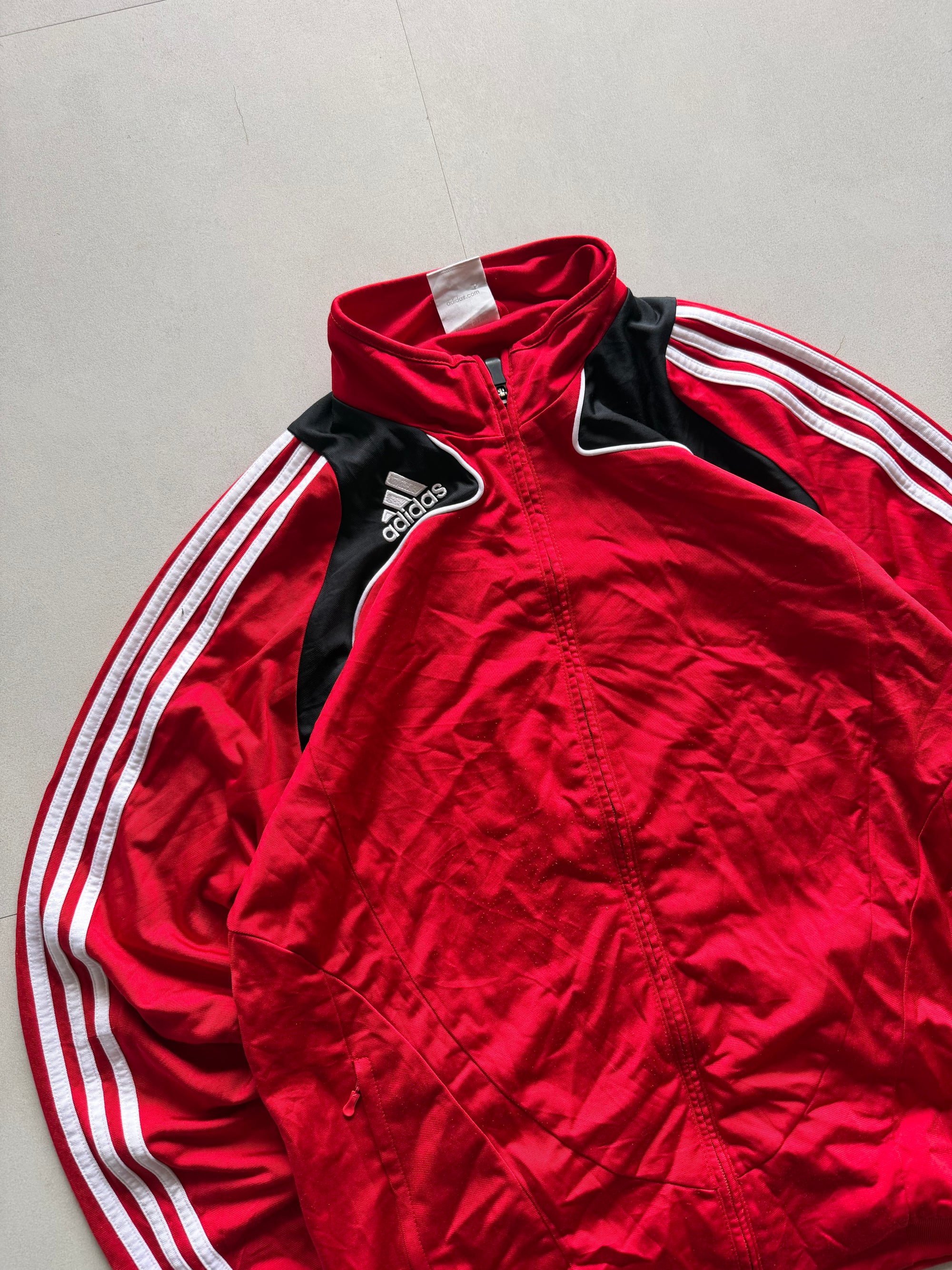 ADIDAS STRIPED JACKET - L