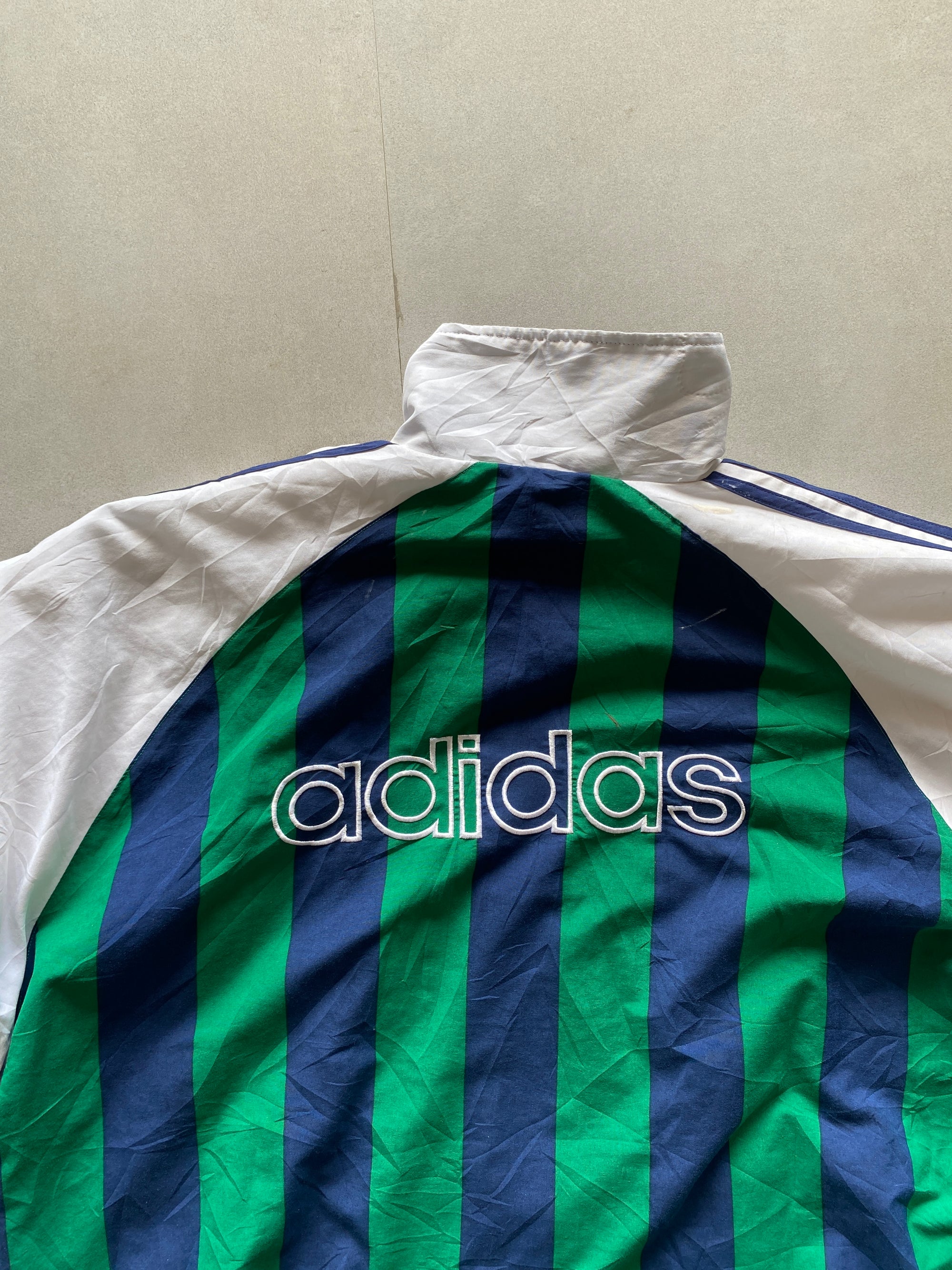 90s ADIDAS BIG LOGO JACKET - L