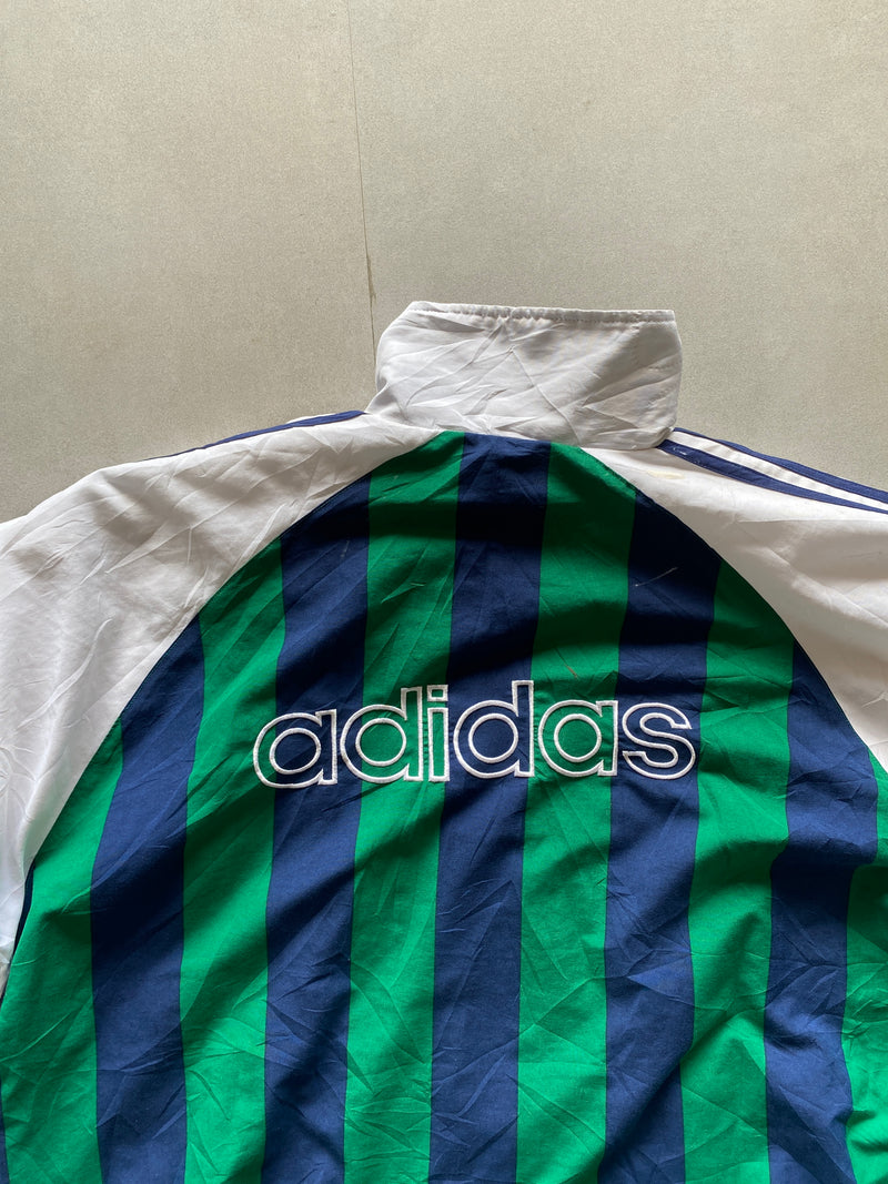 90s ADIDAS BIG LOGO JACKET - L