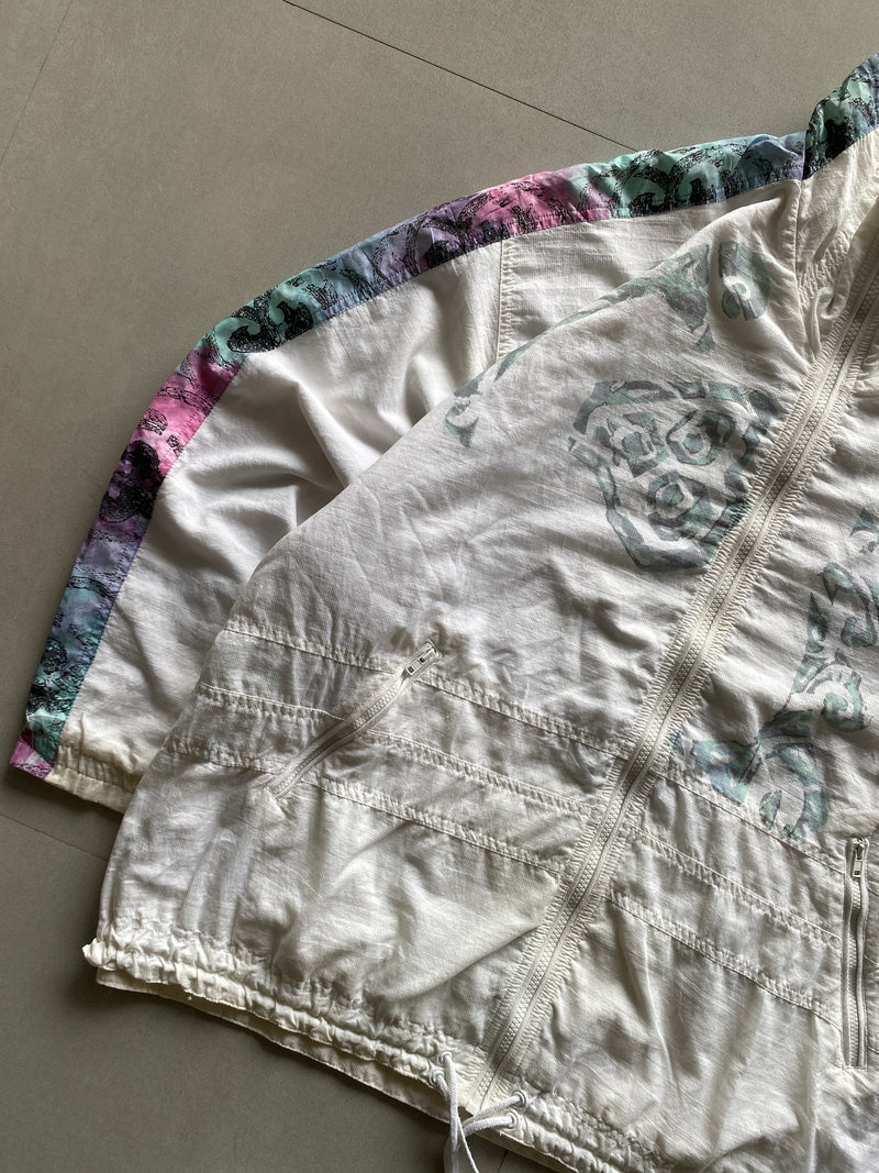 VINTAGE ADIDAS PRINTED JACKET - XXL