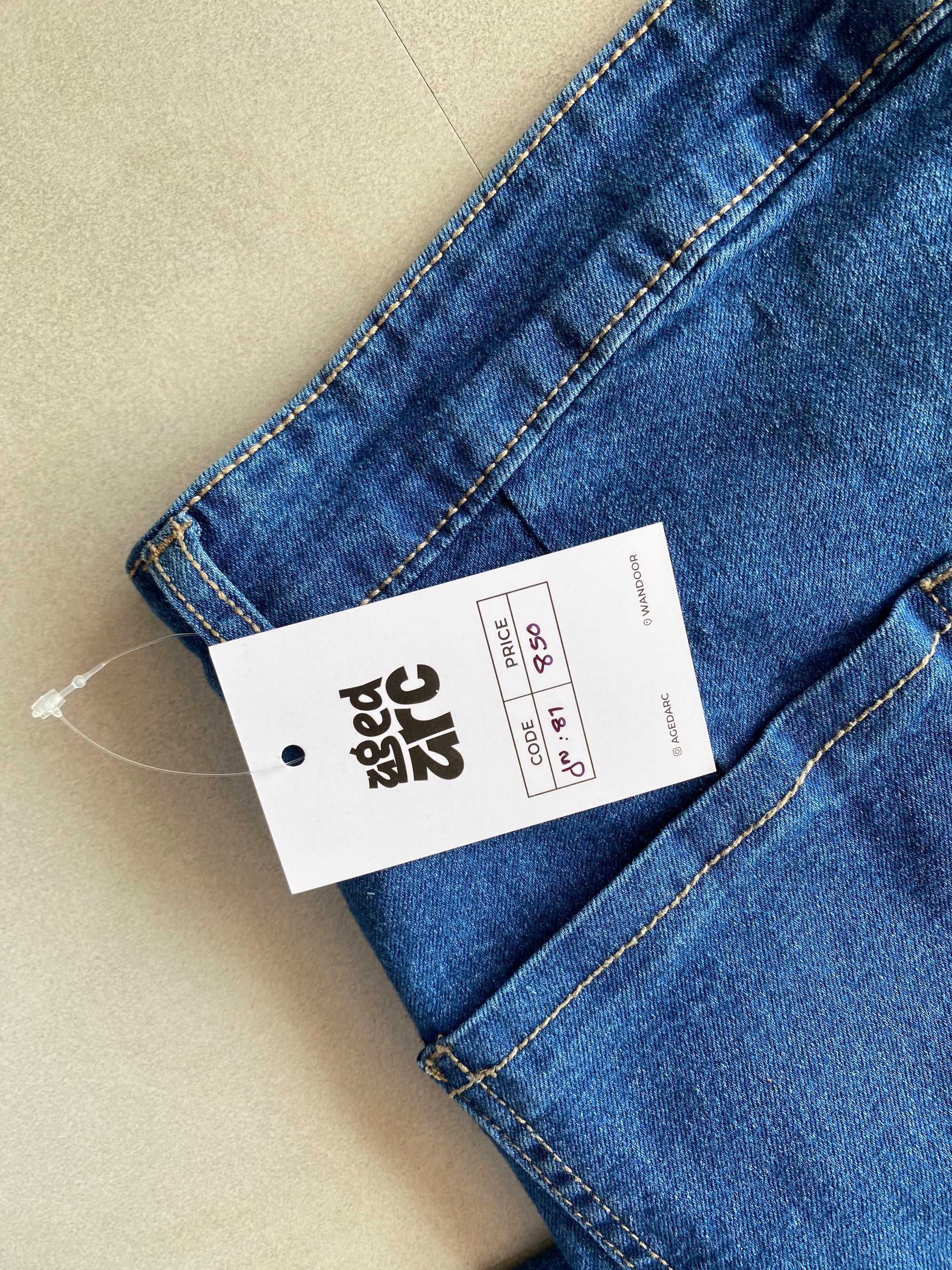 BAGGY DENIM - M