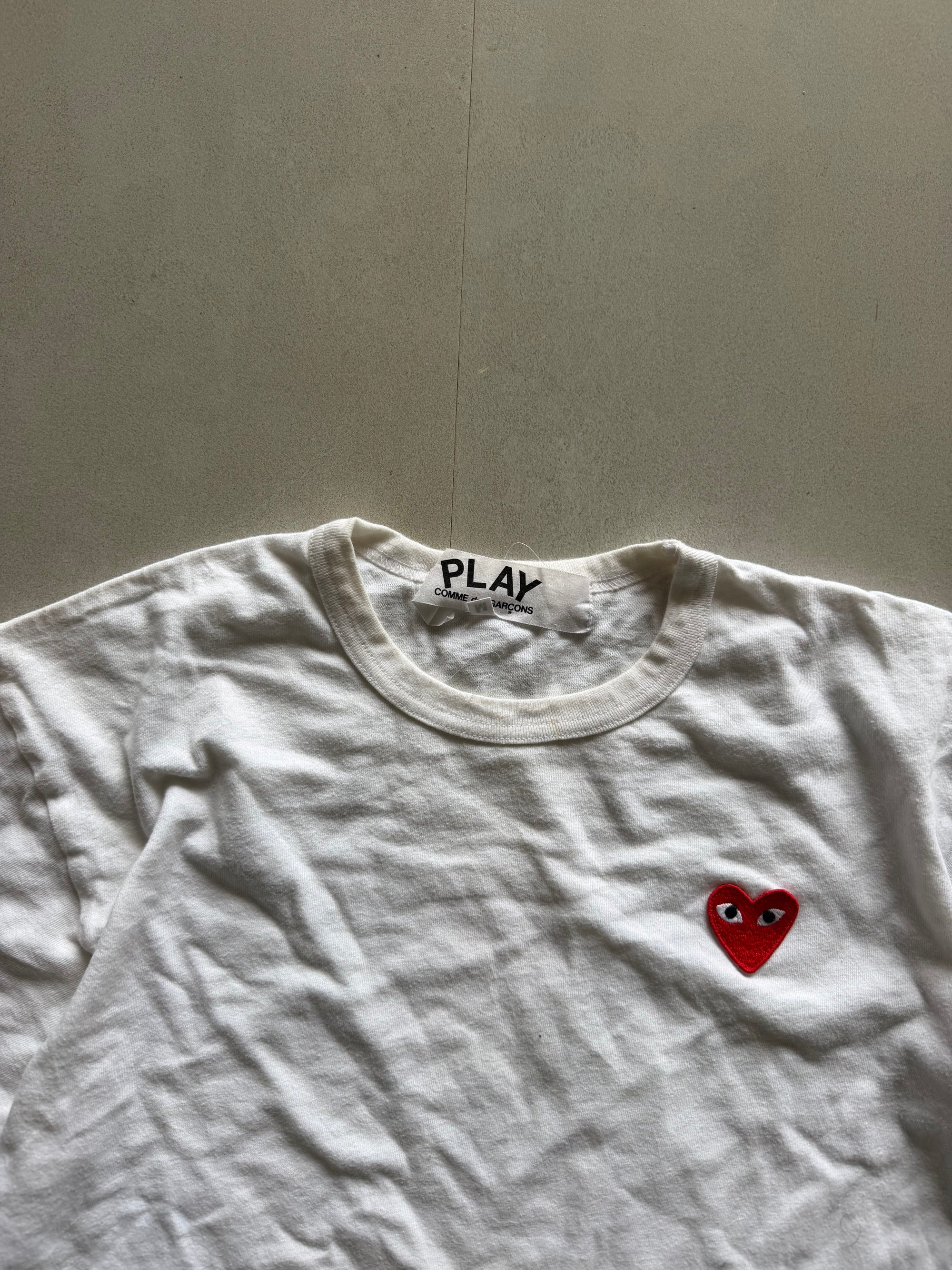 CDG LOGO TEE - XS