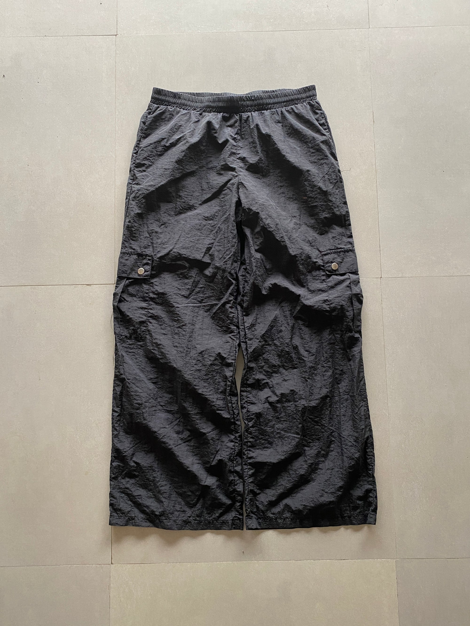 WIDE LEG TRACK PANT - M