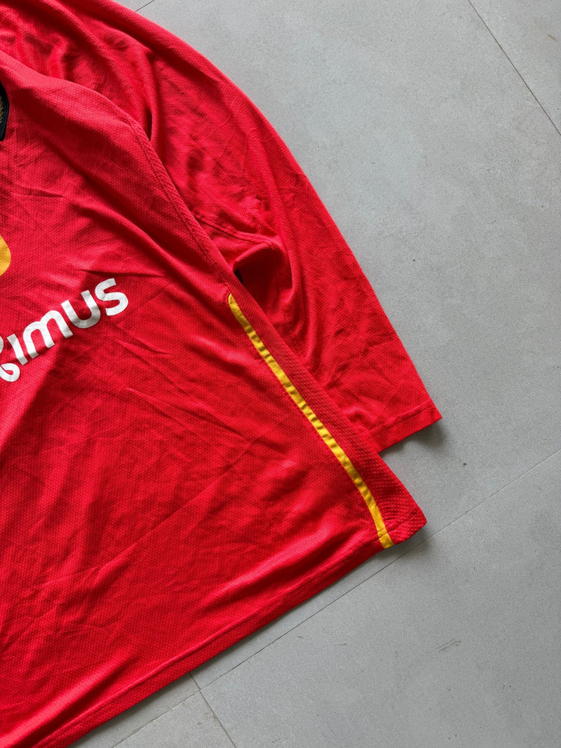 2002 NIKE BELGIUM PLAYER ISSUE JERSEY - M - Aged Arc