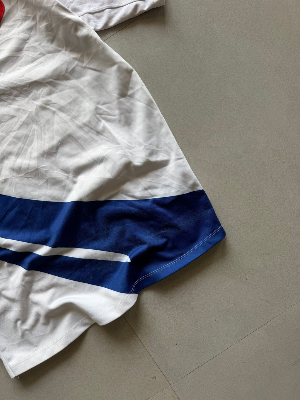 2007 NIKE FRANCE RUGBY JERSEY - M - Aged Arc
