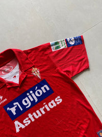2008 ASTORE SPORTING DE GIJON JERSEY - M - Aged Arc