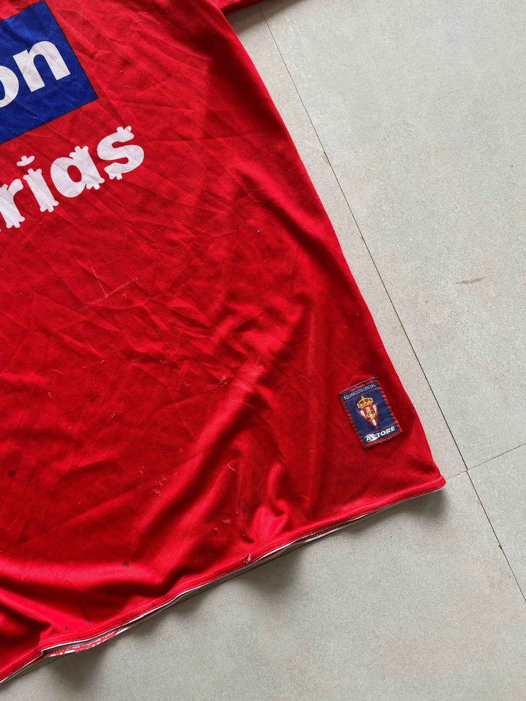 2008 ASTORE SPORTING DE GIJON JERSEY - M - Aged Arc
