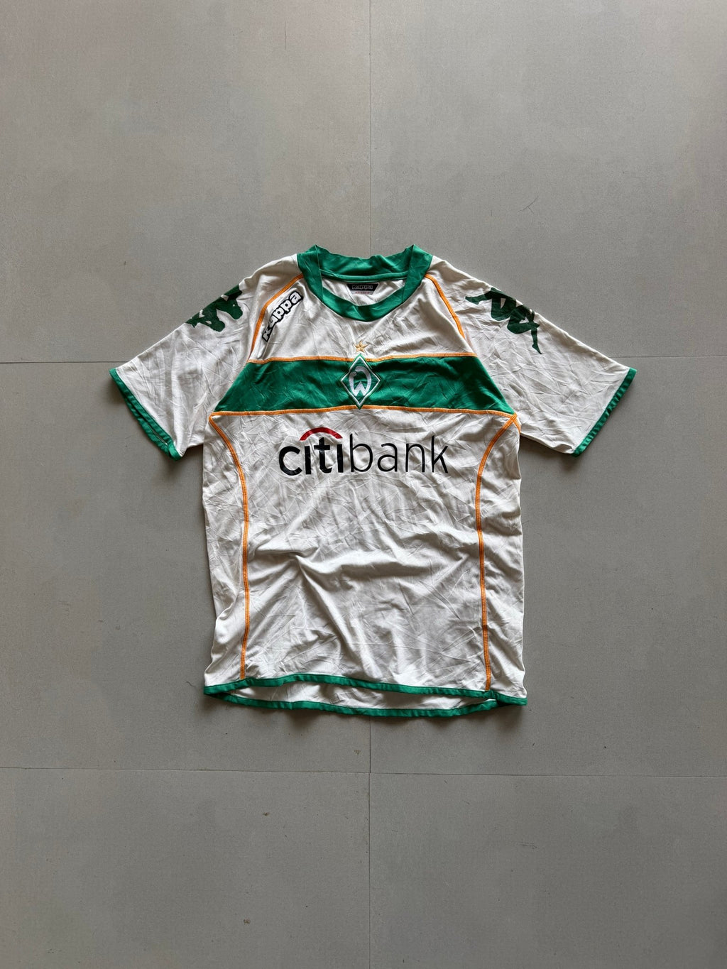 2008 KAPPA WERDER BREMEN JERSEY - XS - Aged Arc