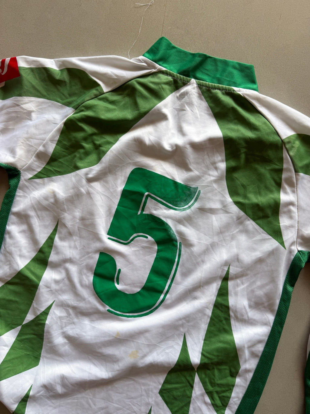 2008 LOTTO RAJA CLUB ATHLETICS JERSEY - M - Aged Arc