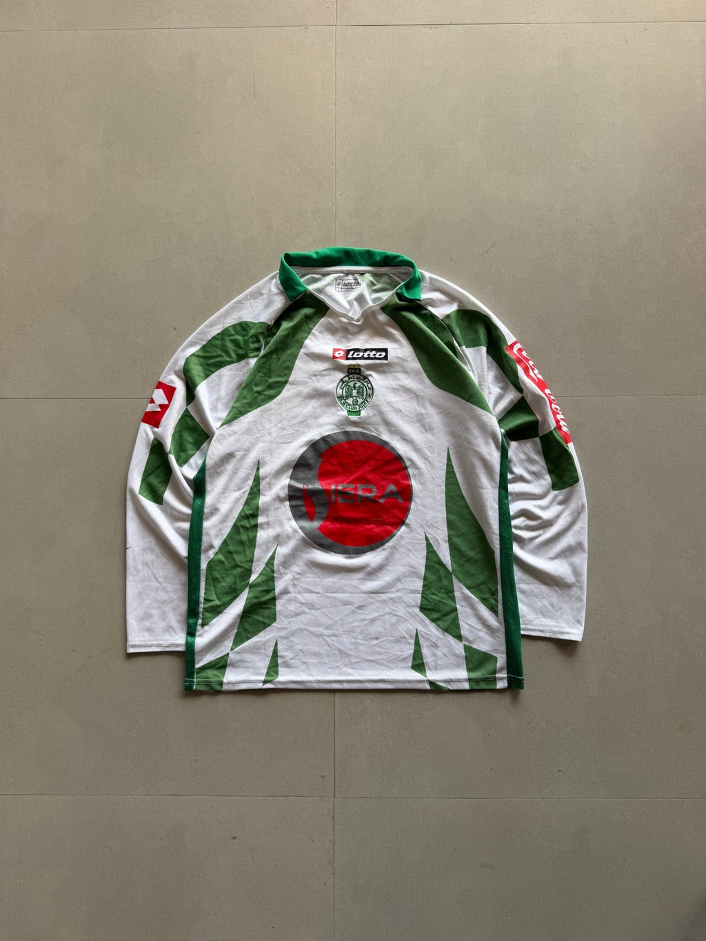 2008 LOTTO RAJA CLUB ATHLETICS JERSEY - M - Aged Arc