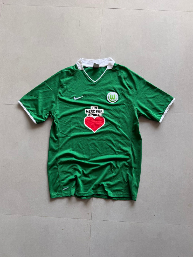 2008 NIKE WOLFSBURG JERSEY - XL - Aged Arc