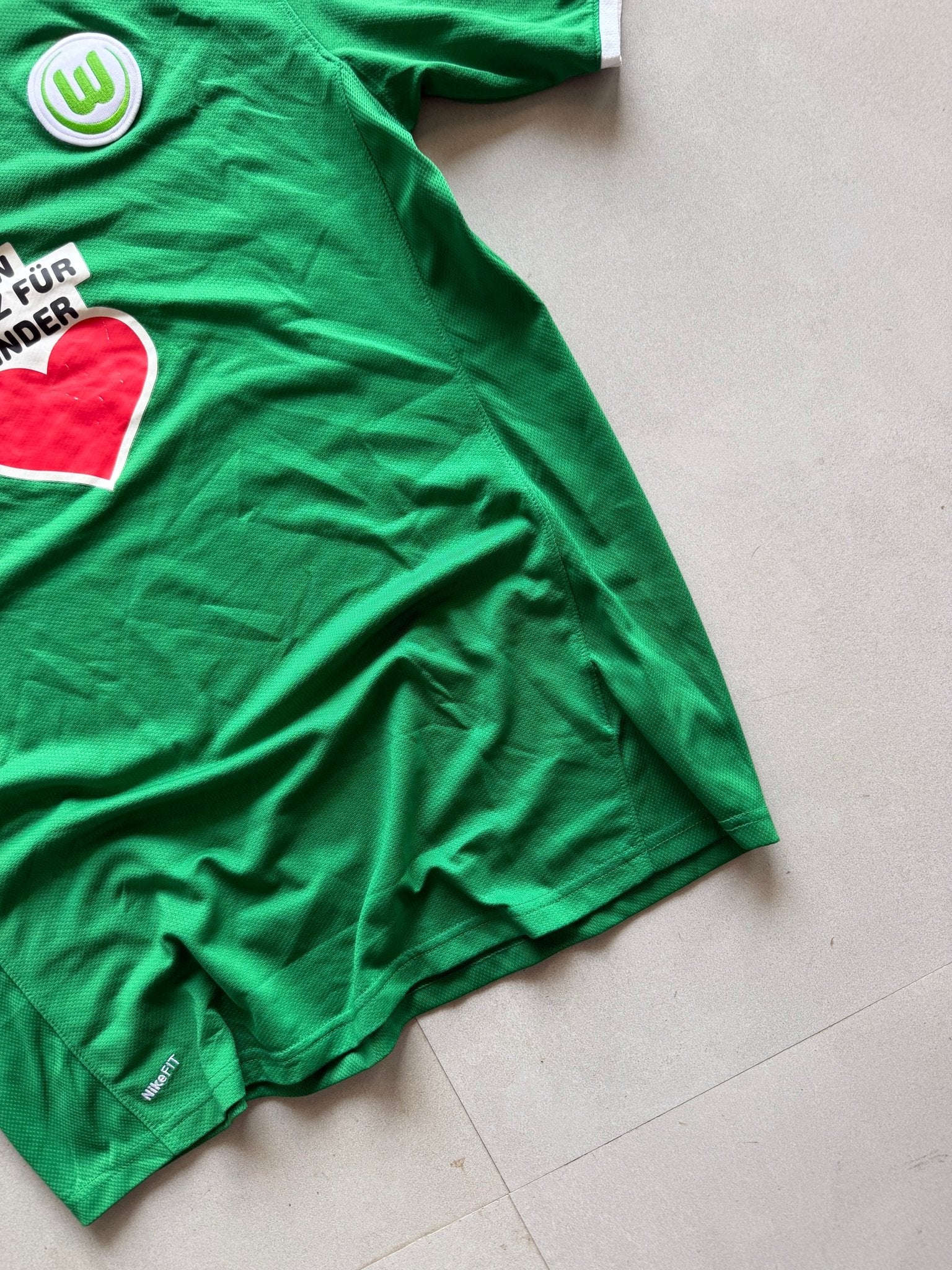 2008 NIKE WOLFSBURG JERSEY - XL - Aged Arc