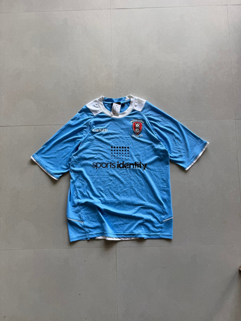 2009 CARLOTTI ROTHERHAM UNITED JERSEY - M - Aged Arc