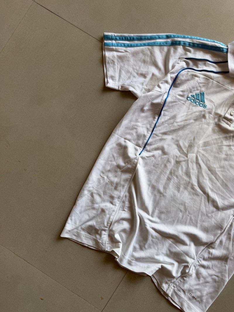 2010 ADIDAS OLIMPIQUE MARSEILLE JERSEY - M - Aged Arc