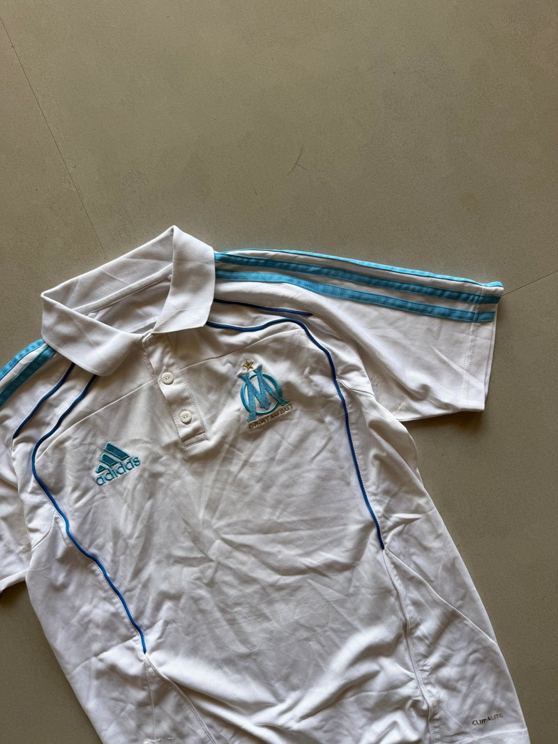 2010 ADIDAS OLIMPIQUE MARSEILLE JERSEY - M - Aged Arc