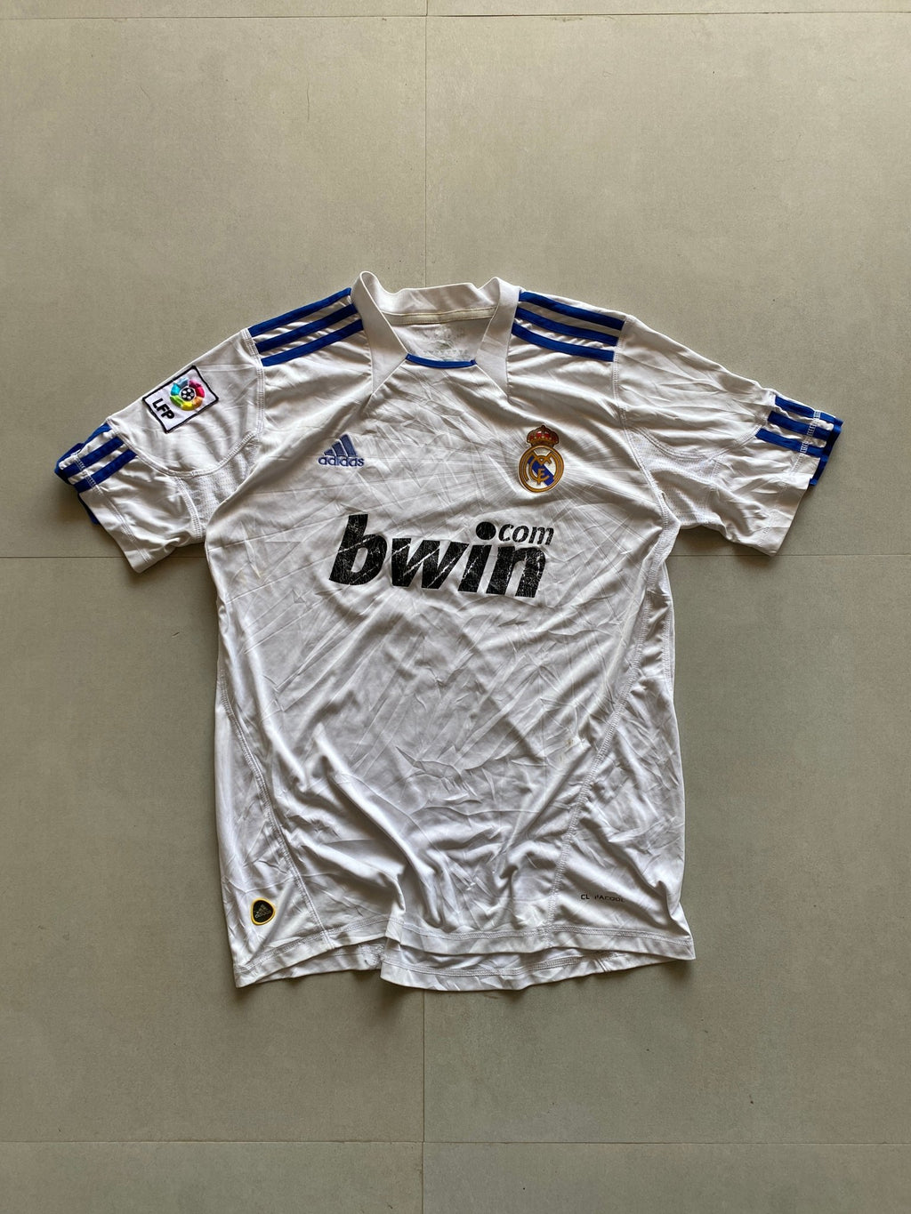 2010 ADIDAS RONALDO (7) JERSEY - S - Aged Arc