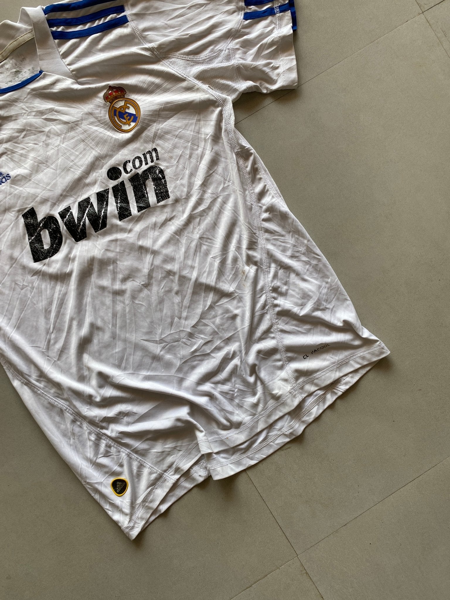 2010 ADIDAS RONALDO (7) JERSEY - S - Aged Arc