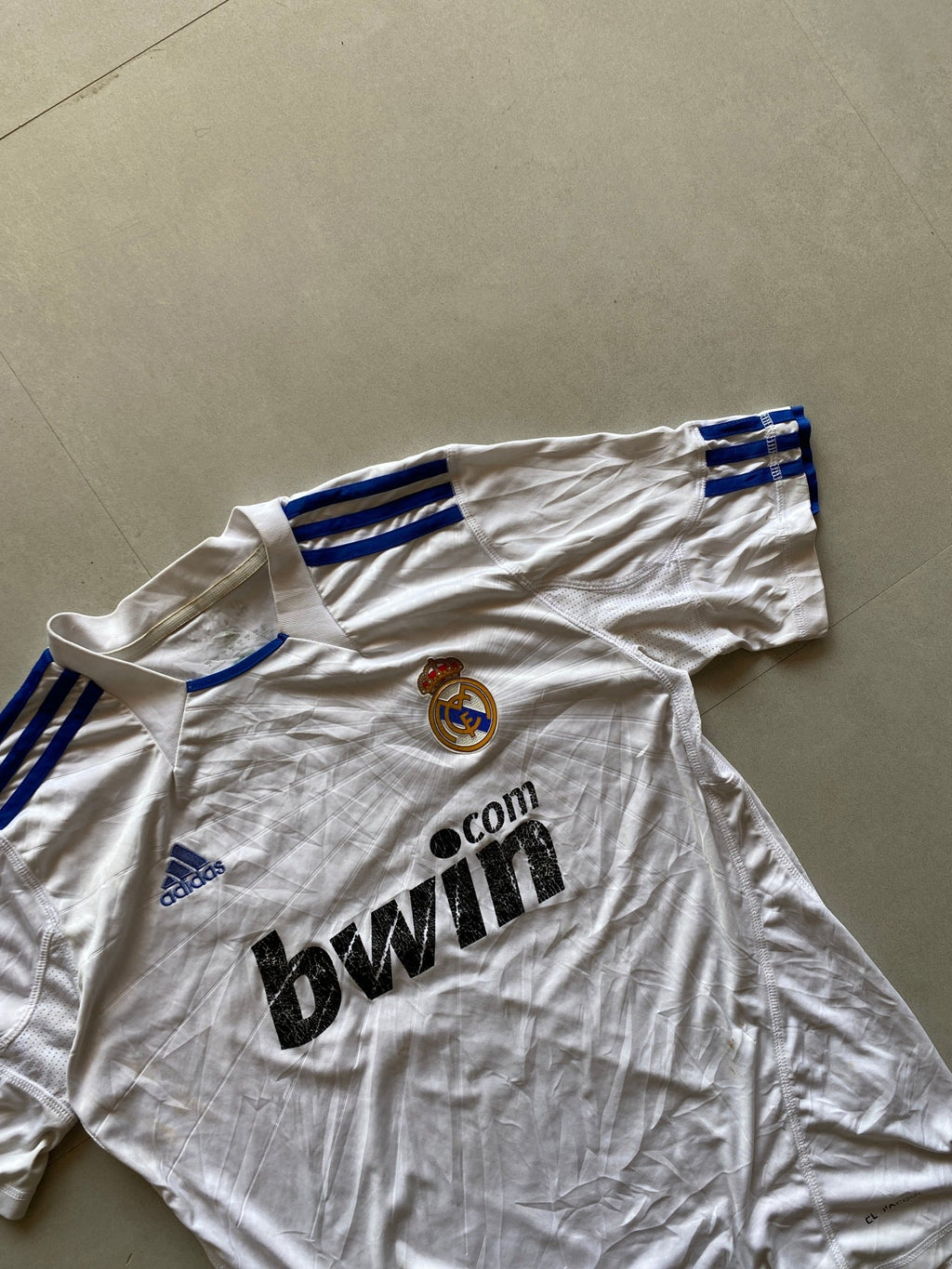 2010 ADIDAS RONALDO (7) JERSEY - S - Aged Arc