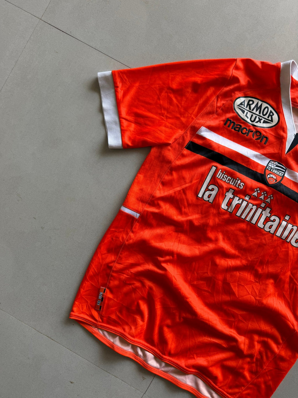 2011 MACRON MAILLOT LORIENT JERSEY - M - Aged Arc
