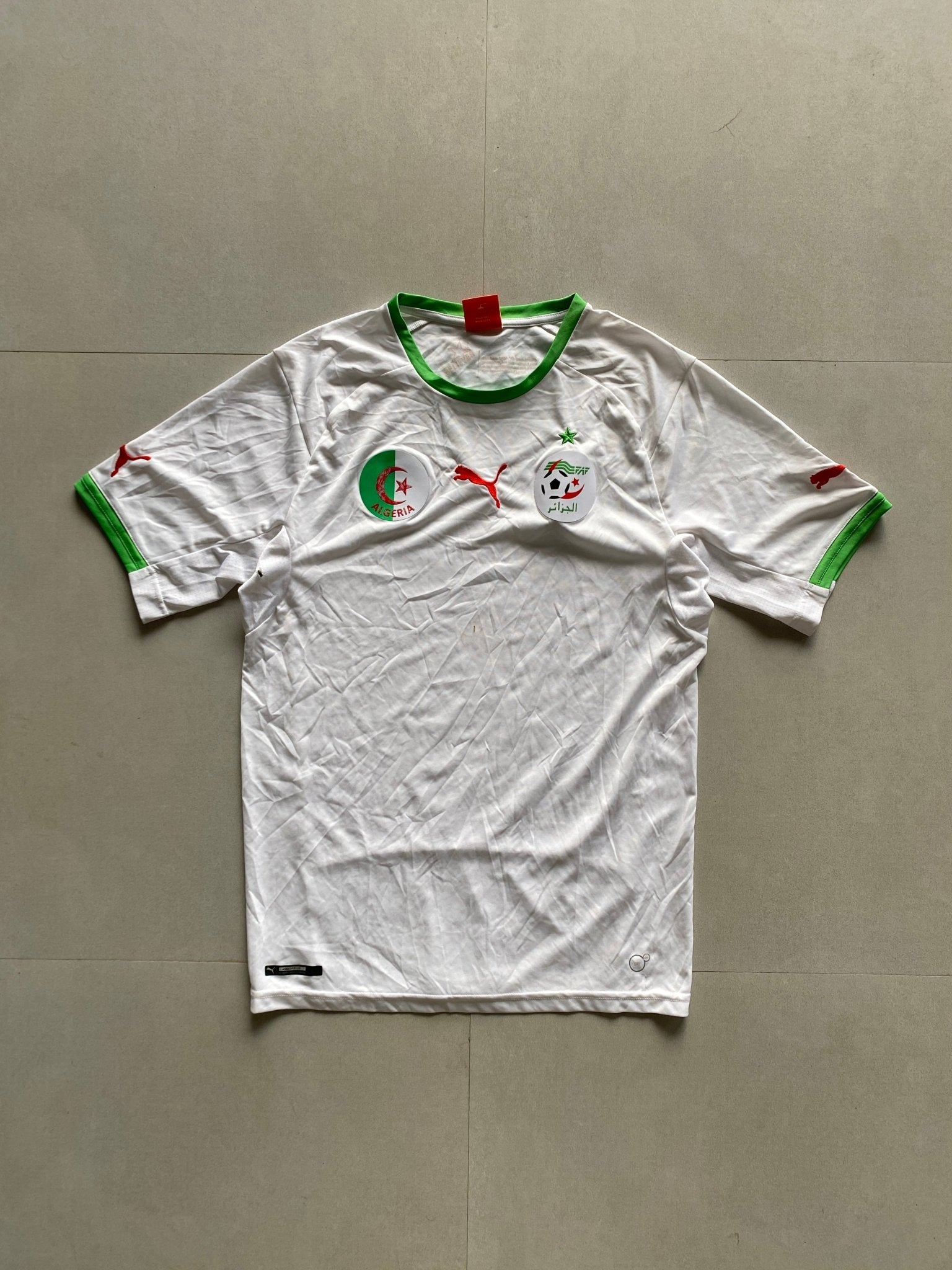 2014 PUMA ALGERIA JERSEY - S - Aged Arc