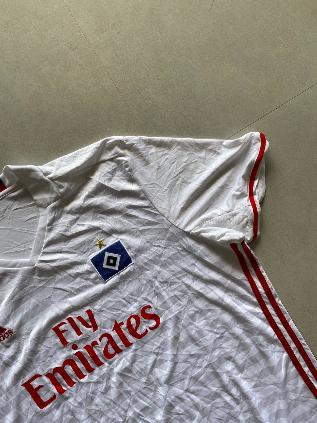 2016 ADIDAS HAMBURGER SV JERSEY - XXL - Aged Arc
