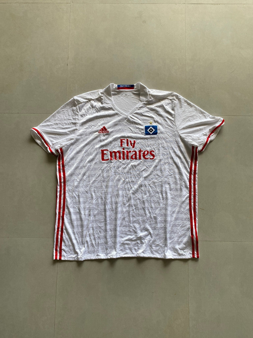 2016 ADIDAS HAMBURGER SV JERSEY - XXL - Aged Arc