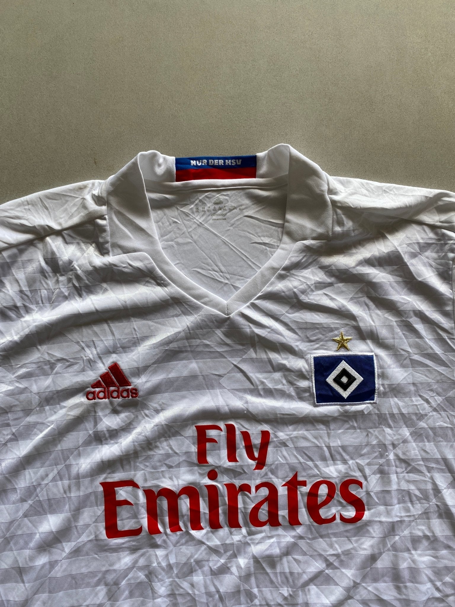 2016 ADIDAS HAMBURGER SV JERSEY - XXL - Aged Arc