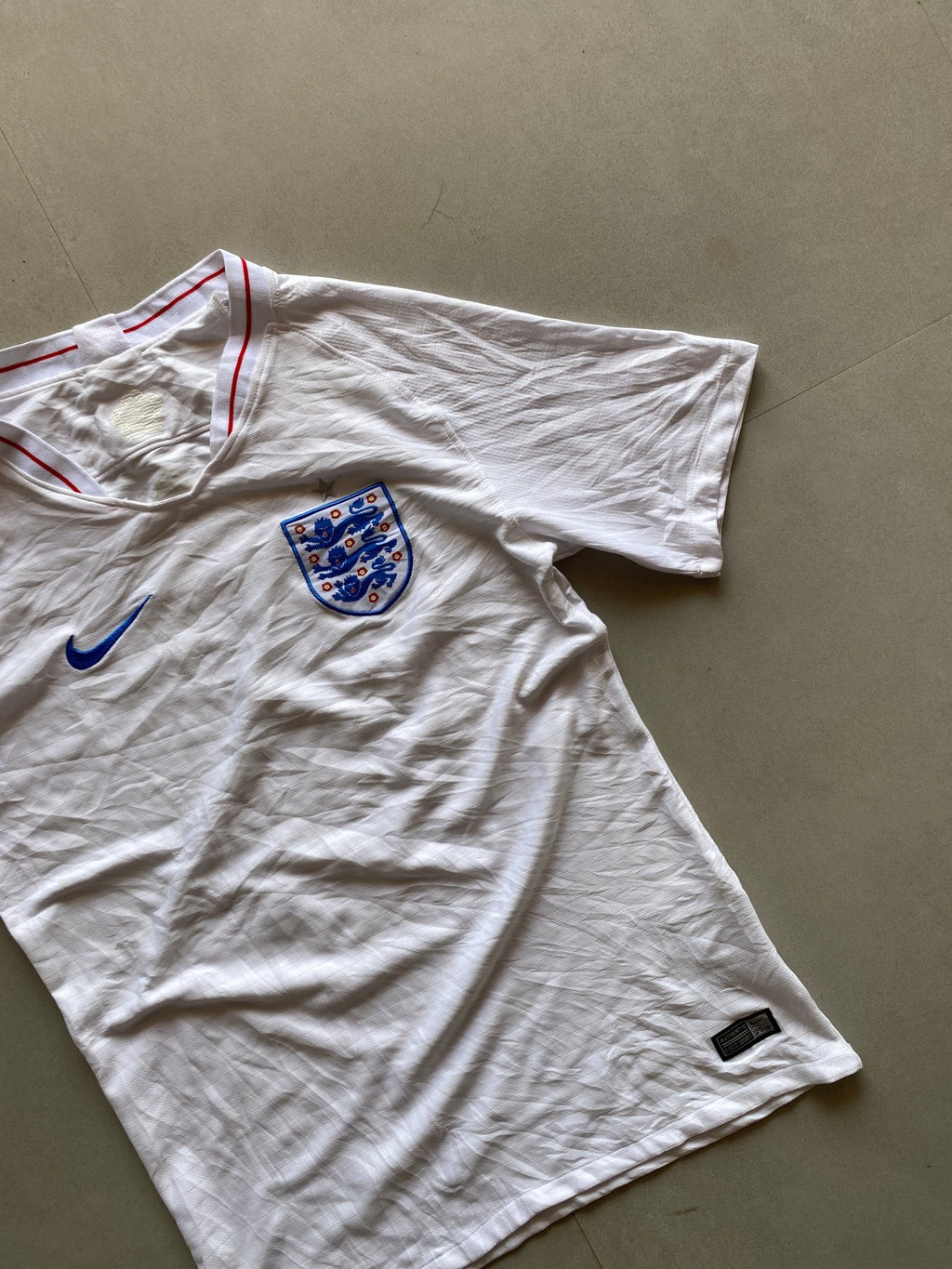 2018 NIKE ENGLAND JERSEY - XS - Aged Arc