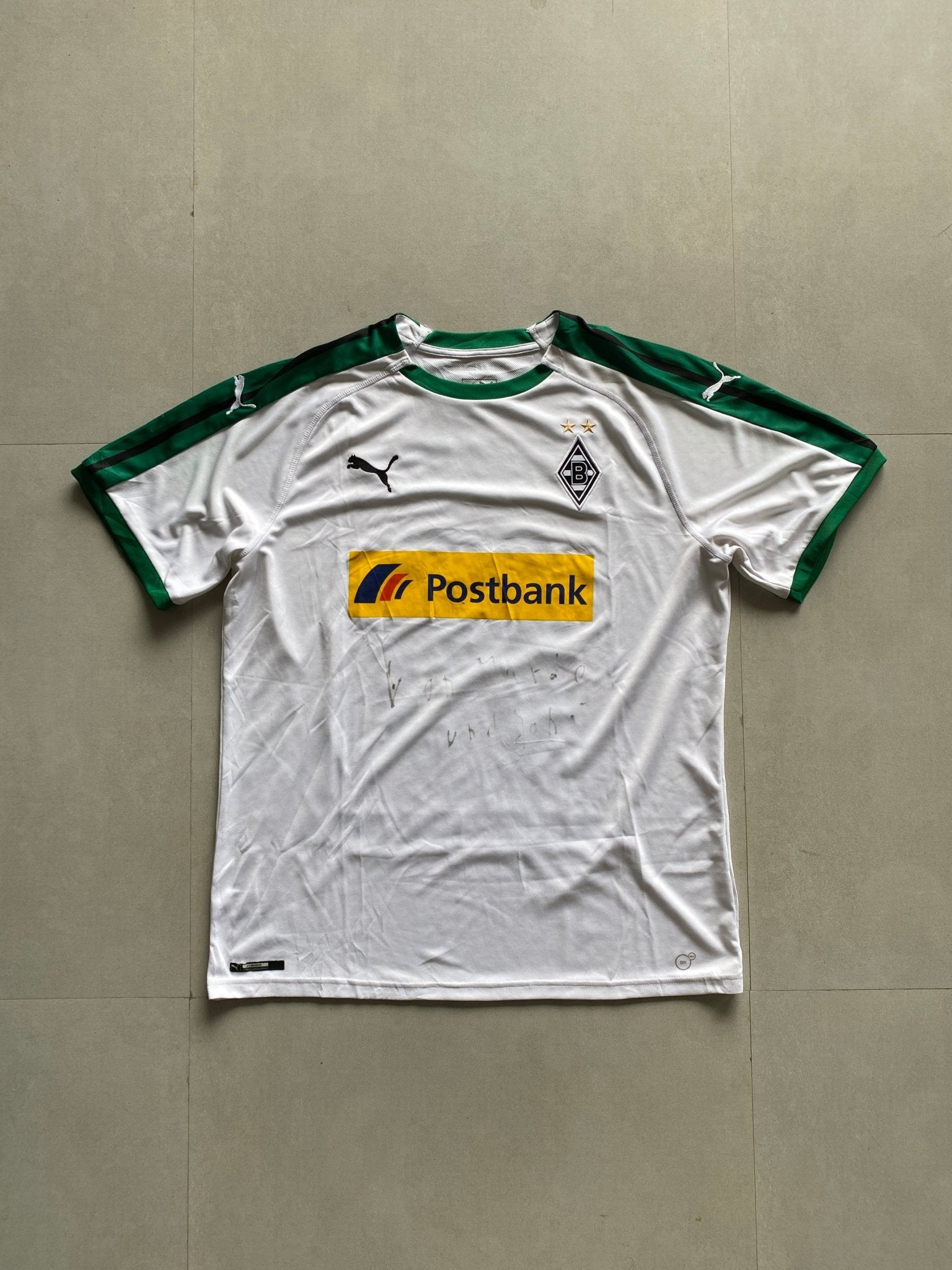 2018 PUMA BORUSSIA MONCHENGLADBACH JERSEY - L - Aged Arc