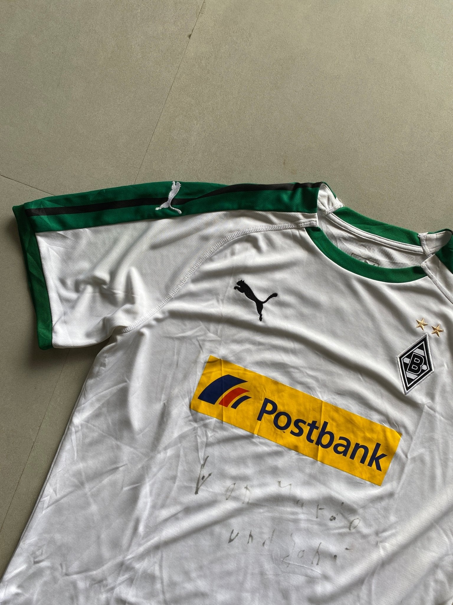 2018 PUMA BORUSSIA MONCHENGLADBACH JERSEY - L - Aged Arc