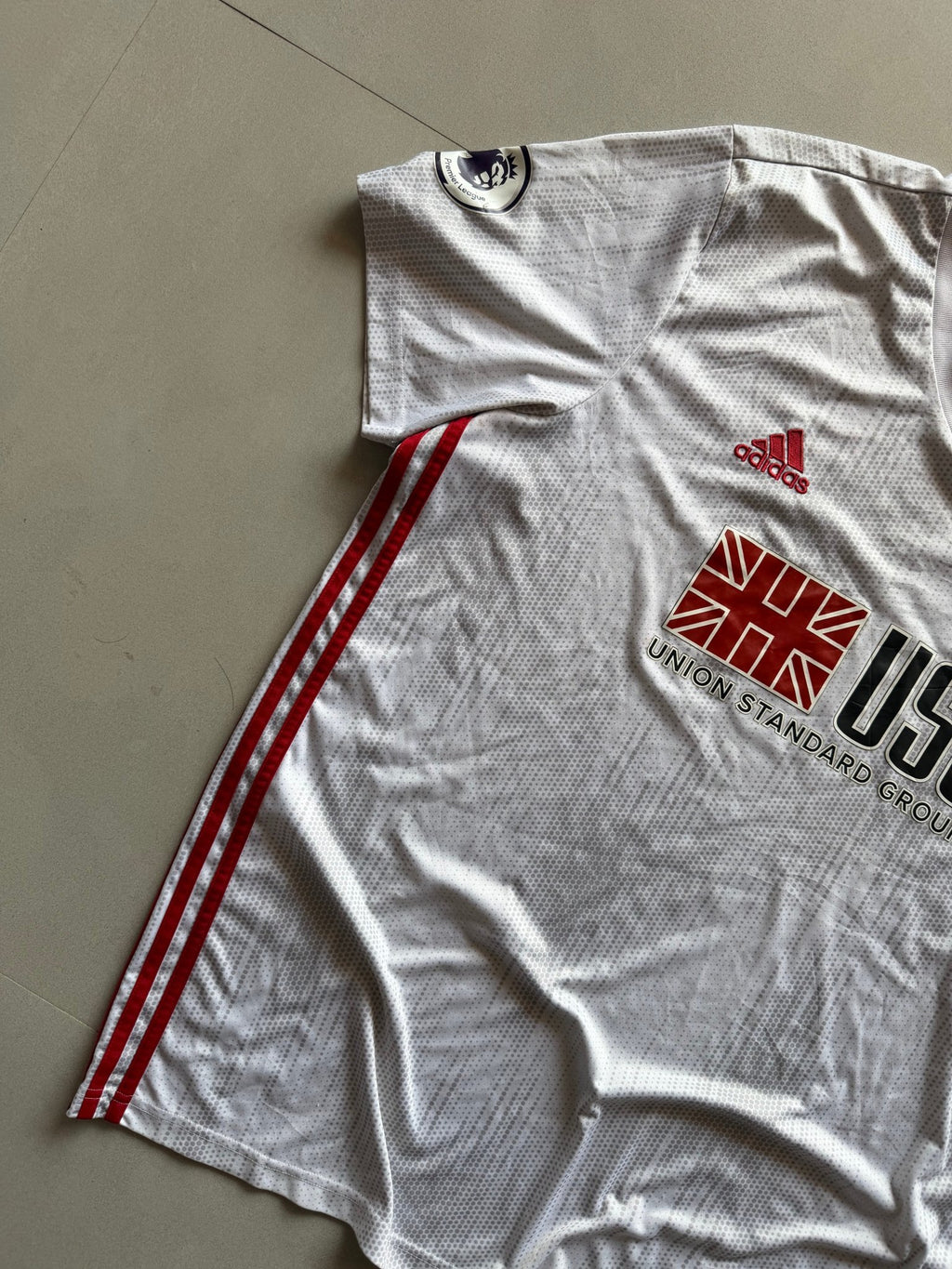 2019 ADIDAS SHEFFIELD UNITED JERSEY - XL - Aged Arc