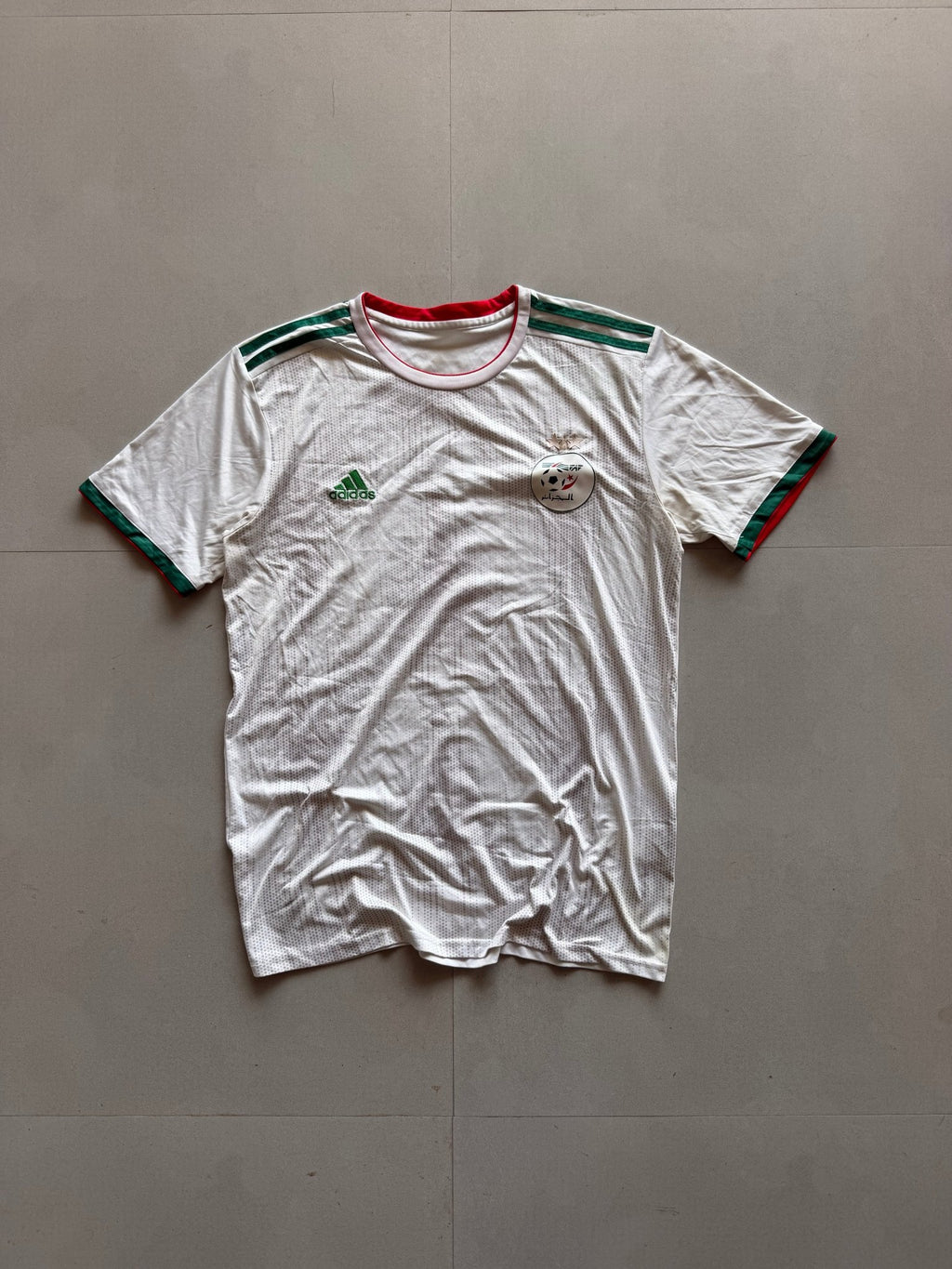 2020 ADIDAS ALGERIA JERSEY - M - Aged Arc