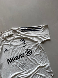 2021 ADIDAS JUVENTUS SIGNED TRAINING JERSEY - XL - Aged Arc