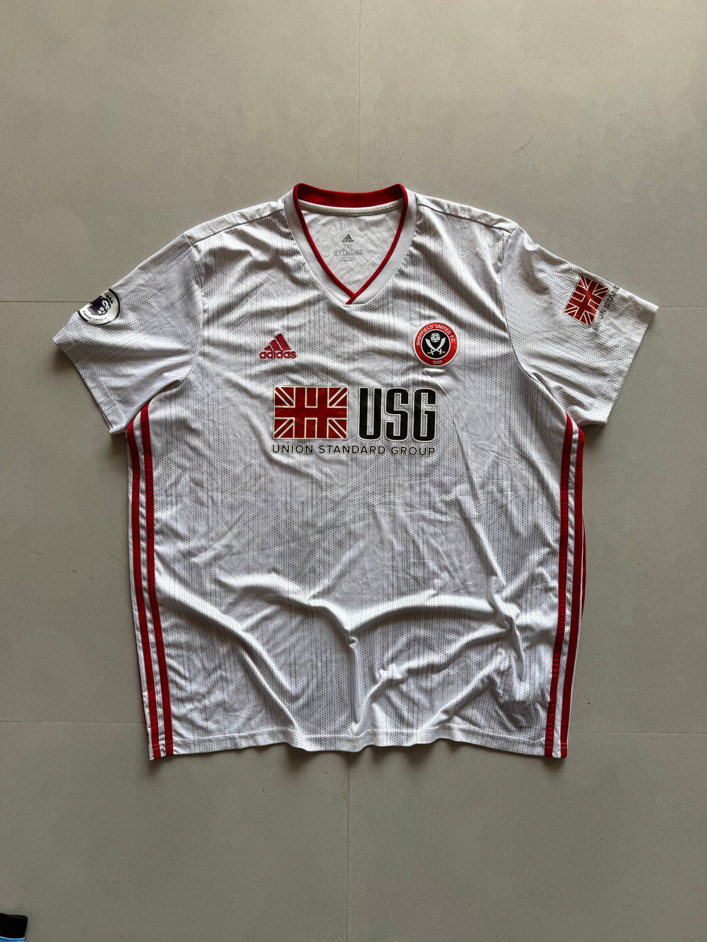 2019 ADIDAS SHEFFIELD UNITED JERSEY - XL