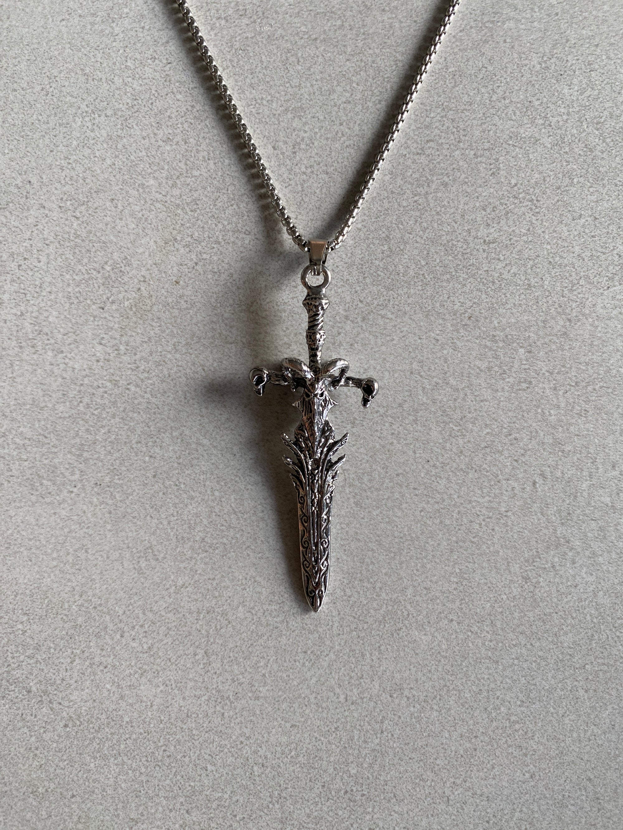 DRAGON SWORD PENDANT CHAIN