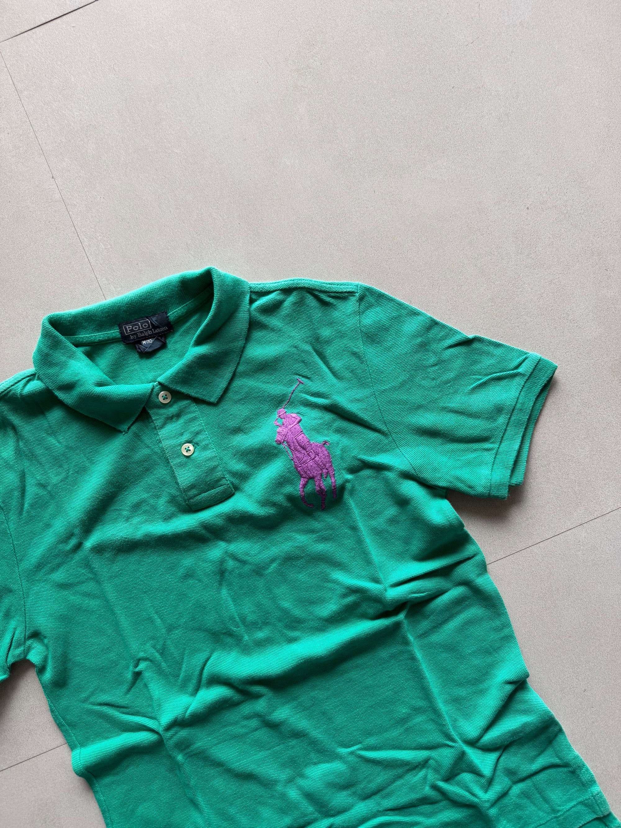 RALPH LAUREN BIG PONY POLO TEE - XXS