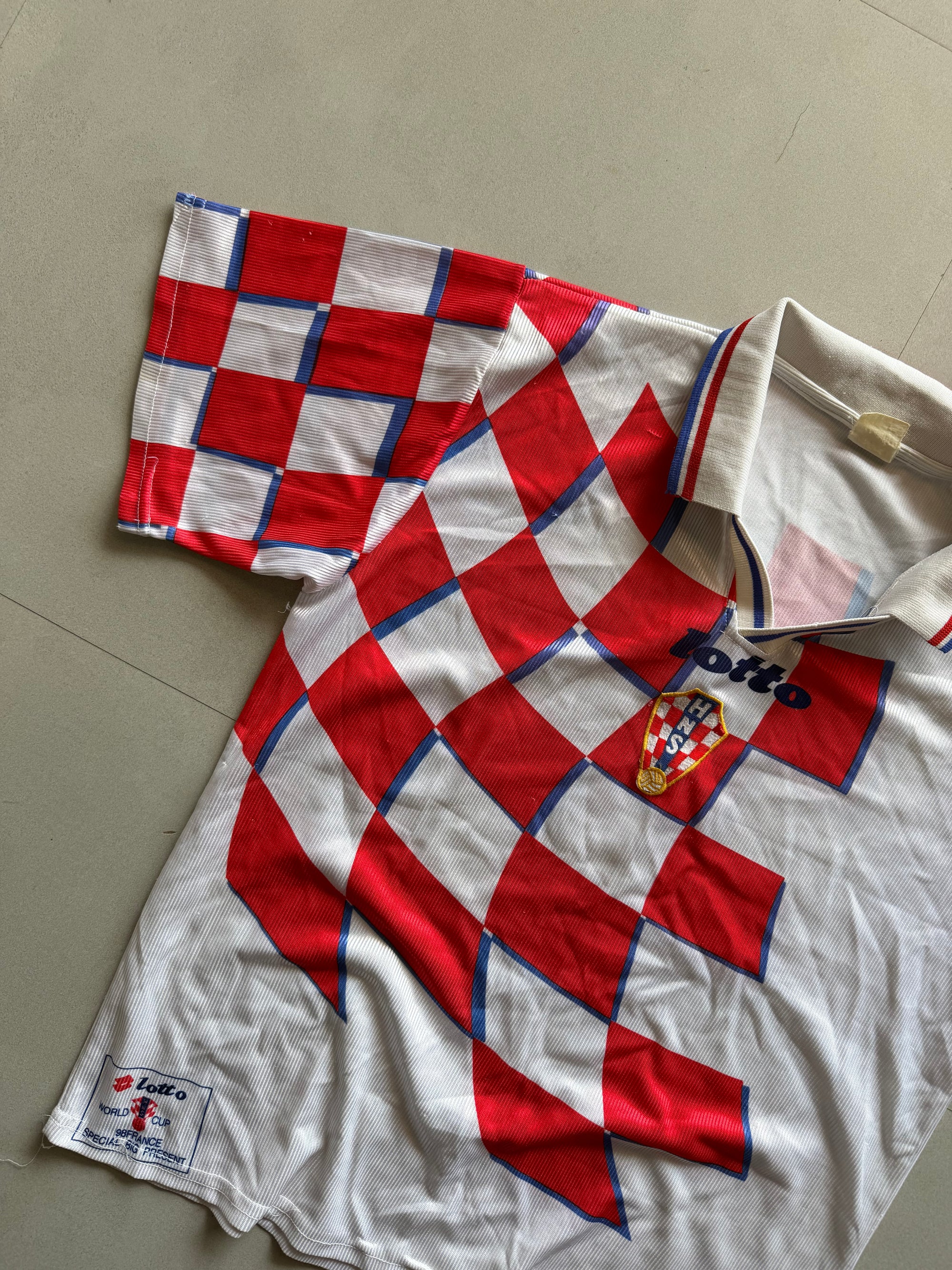 1998 LOTTO CROATIA JERSEY - M