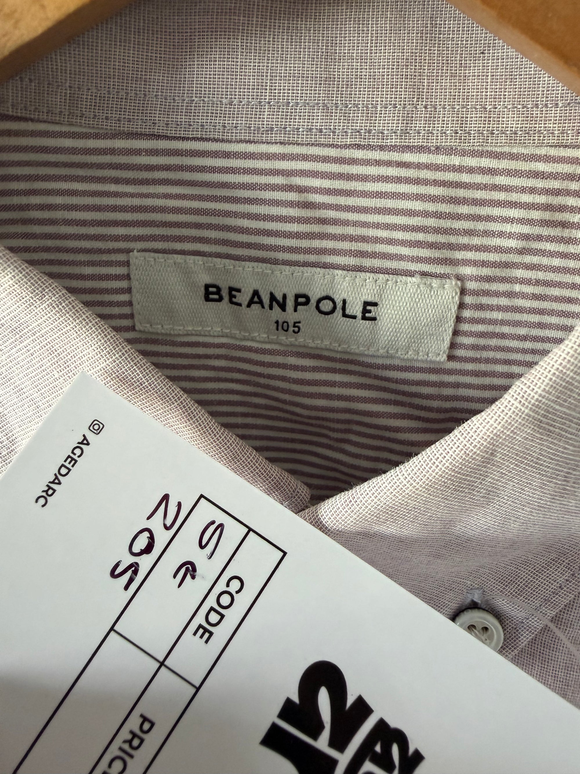 BEANPOLE STRIPED SHIRT ST205 - M