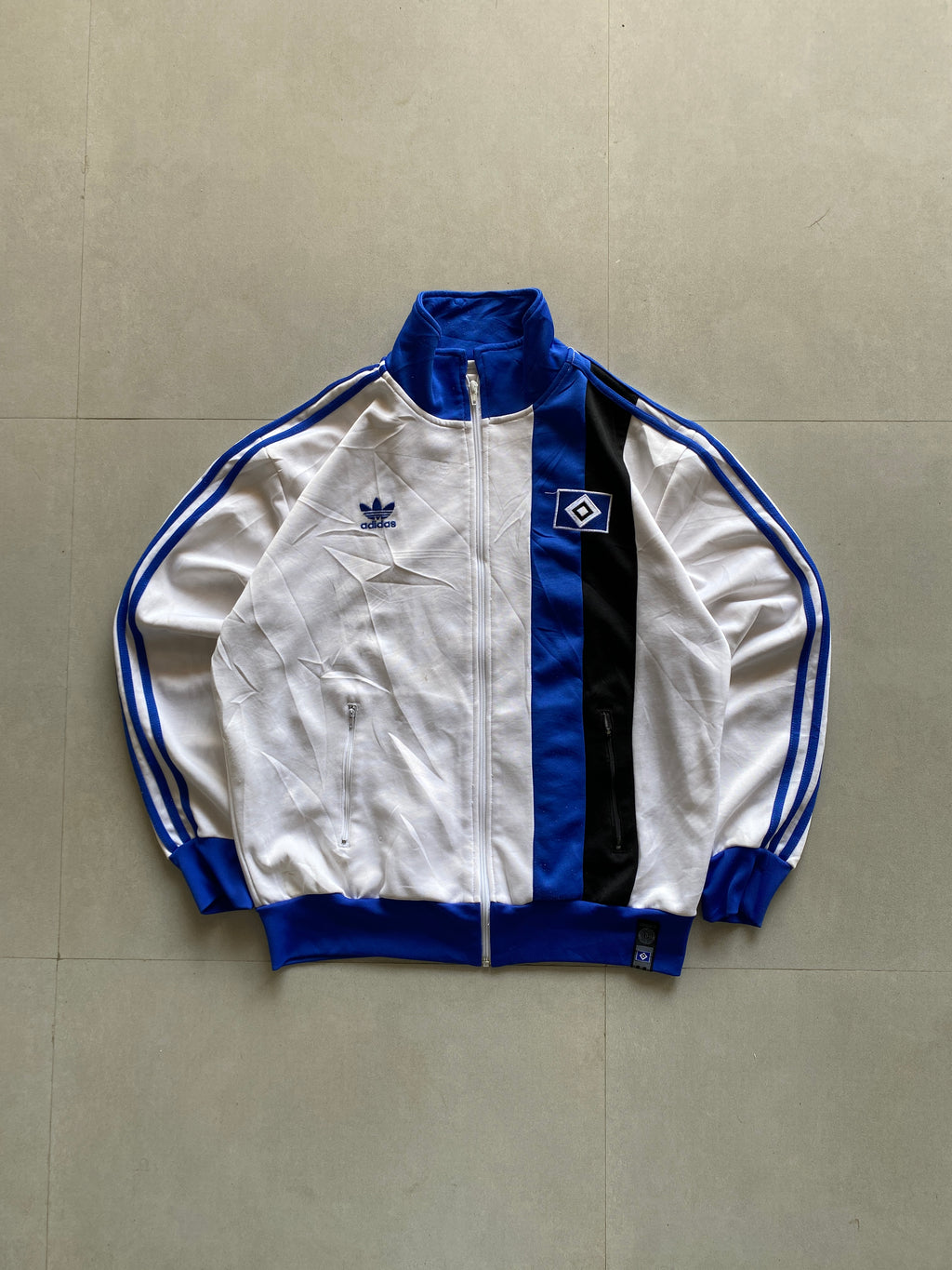 VINTAGE ADIDAS HAMBURG SV JACKET - L
