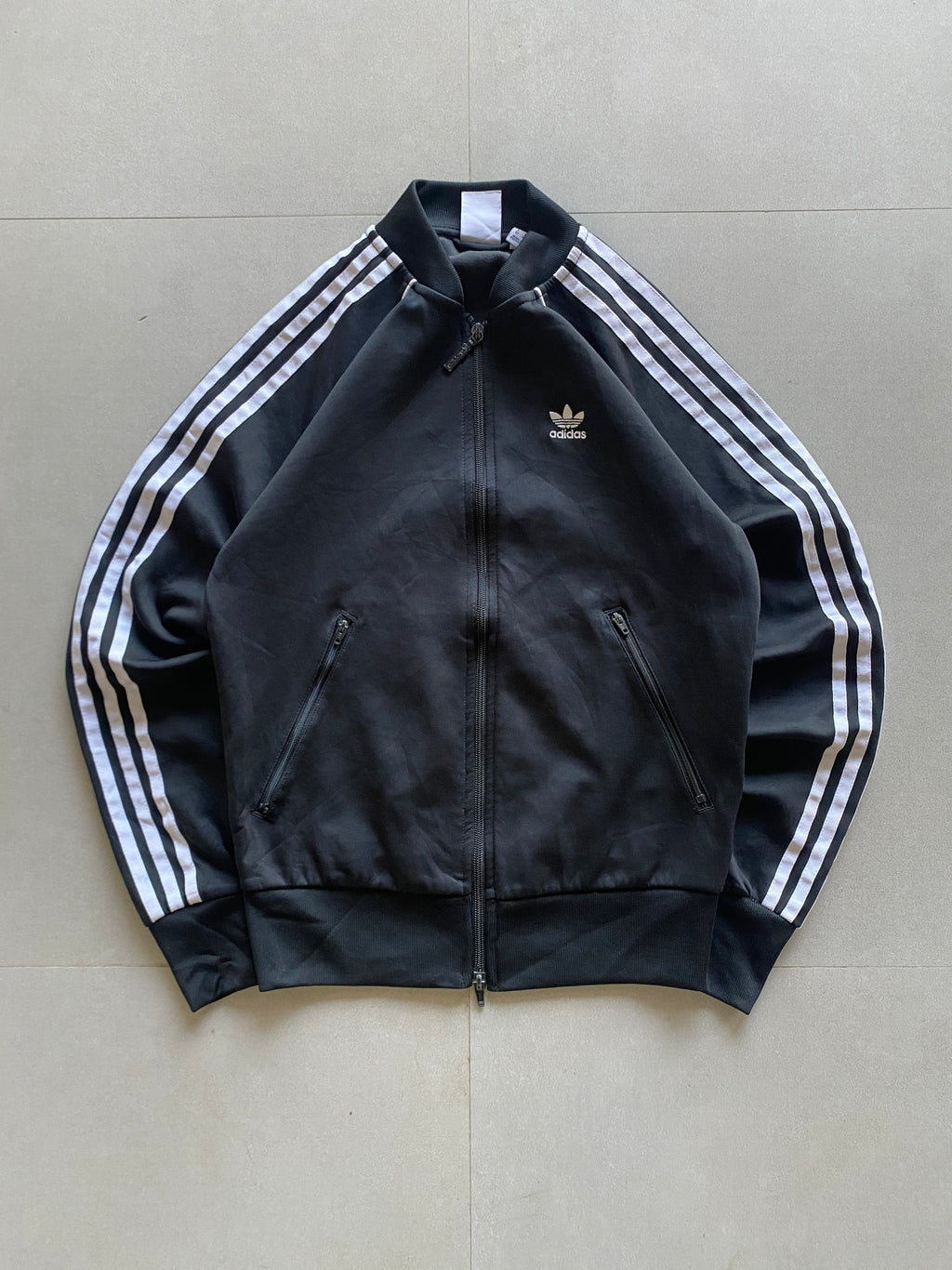 ADIDAS STRIPED JACKET - XS