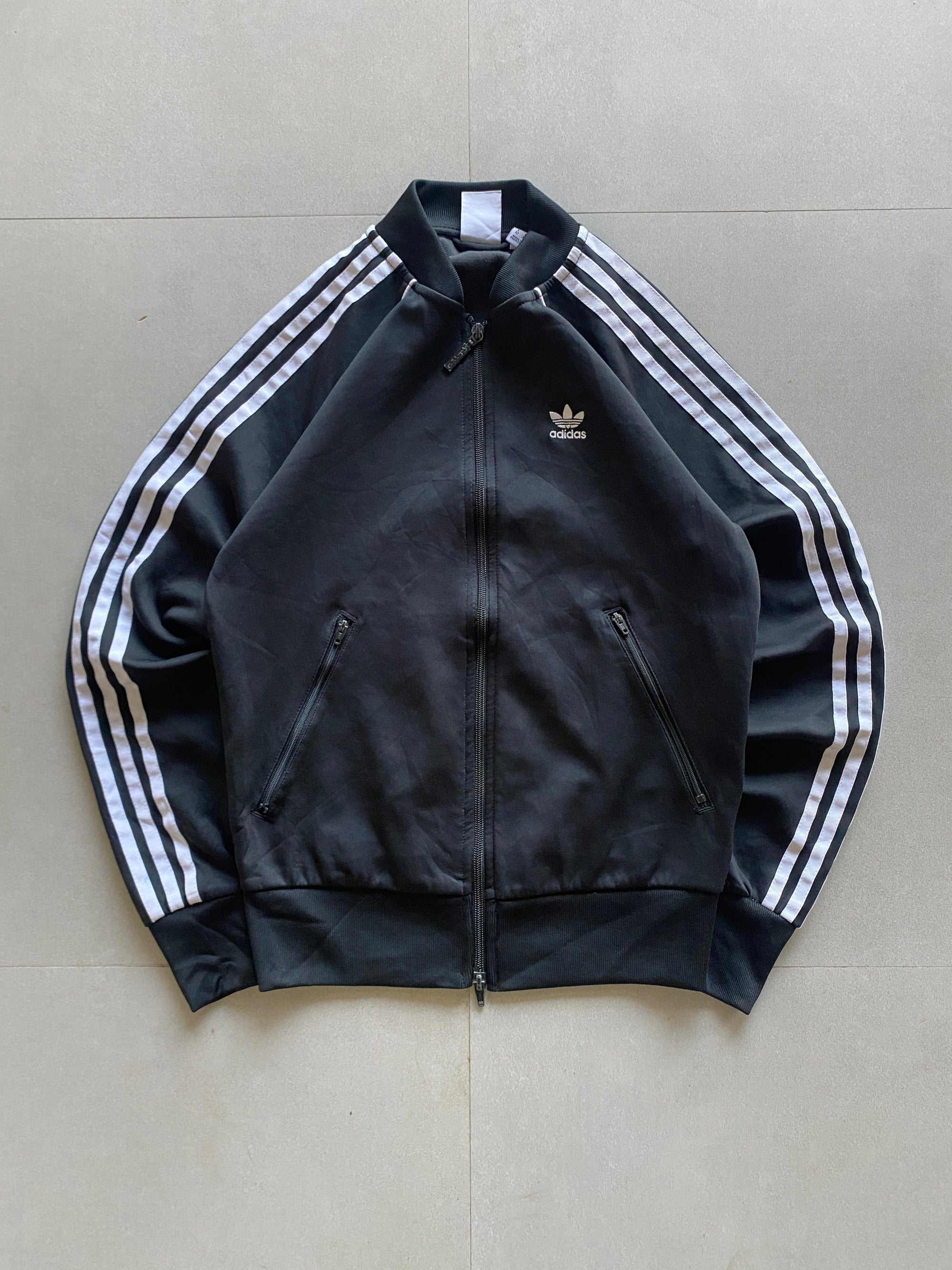 ADIDAS STRIPED JACKET - XS