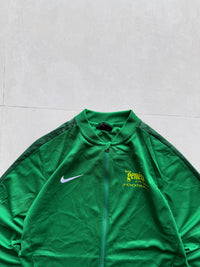 NIKE GREEN TRACK JACKET - S