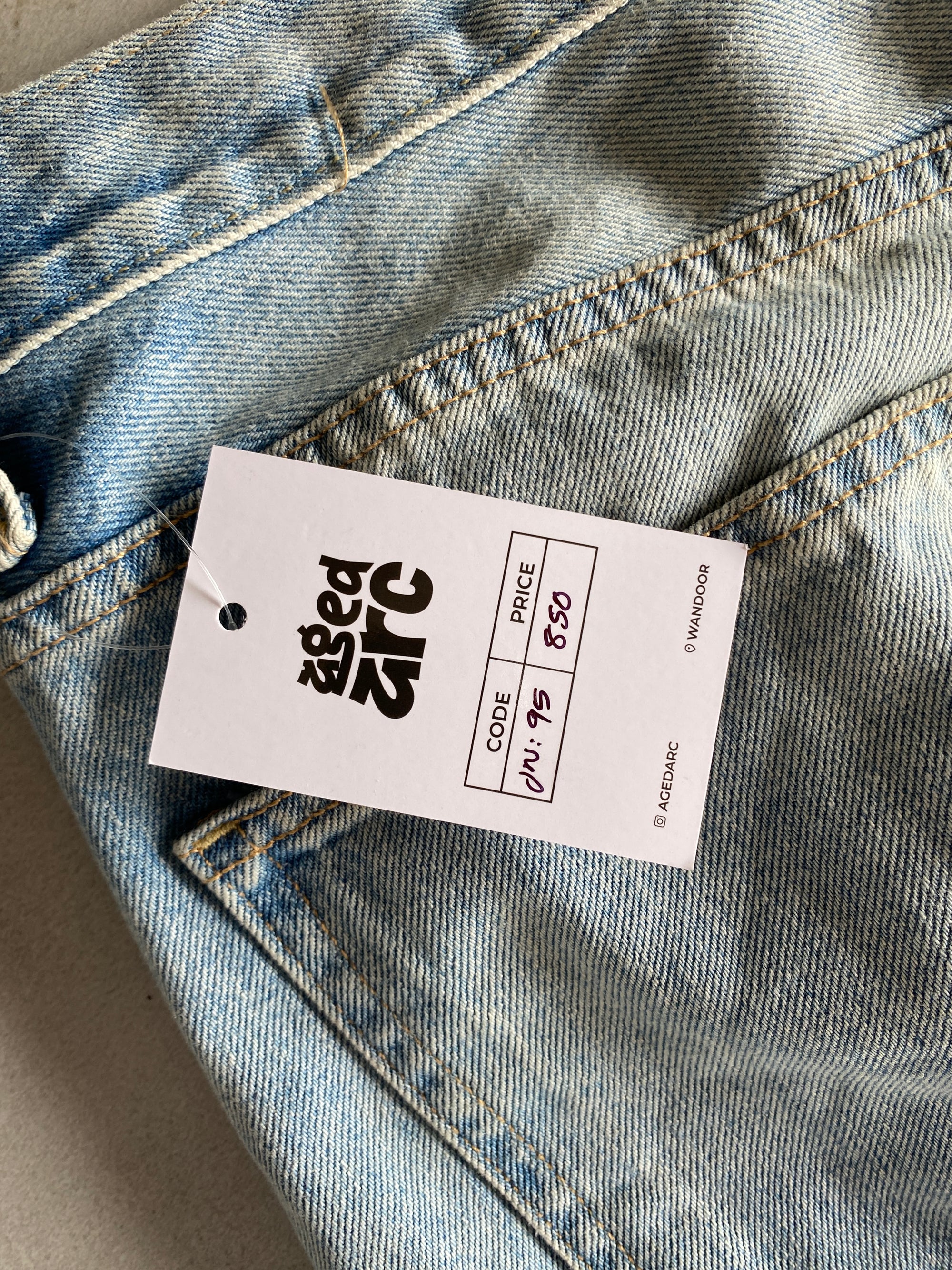 BAGGY DENIM - L