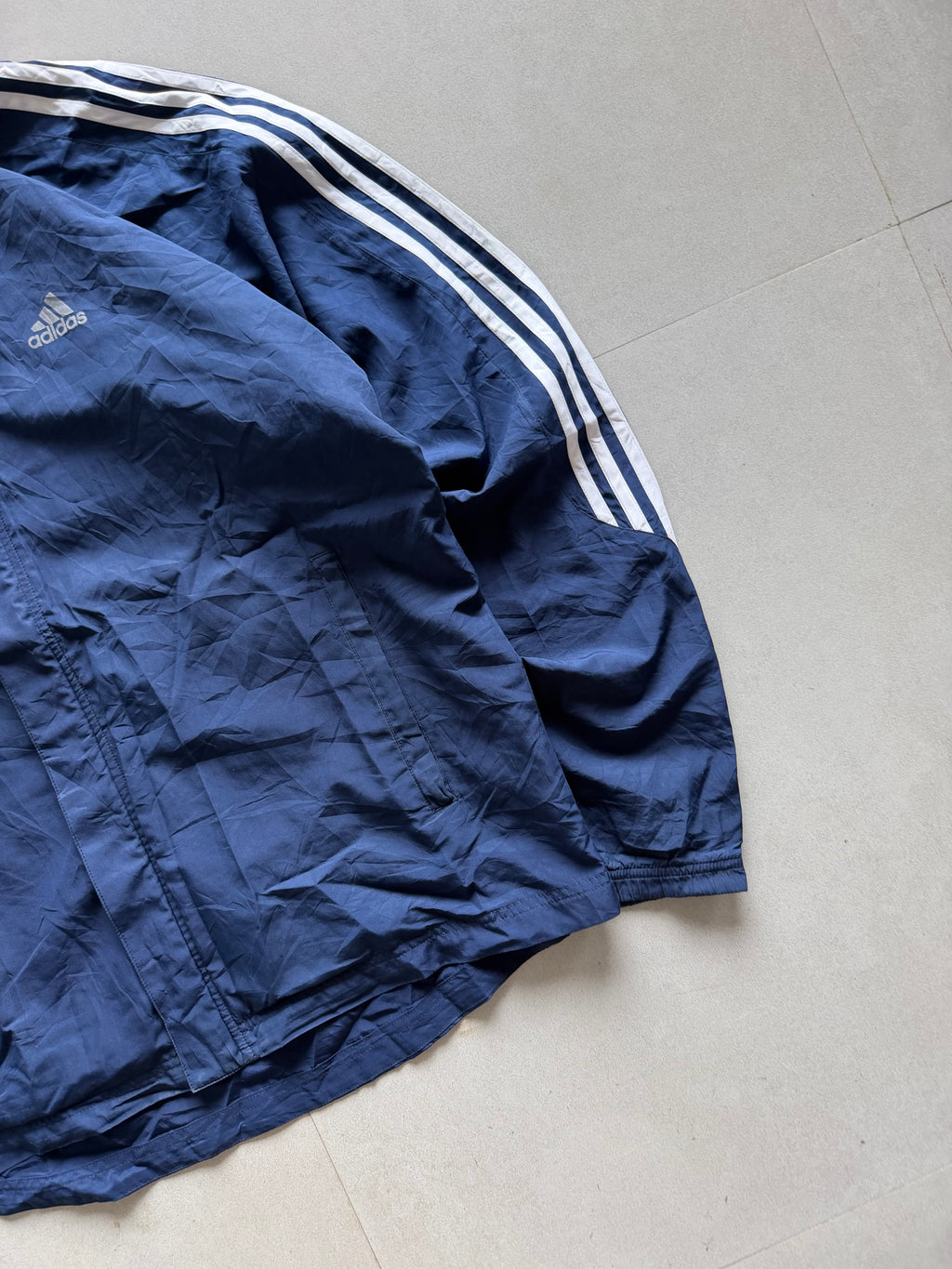 ADIDAS STRIPED JACKET - L