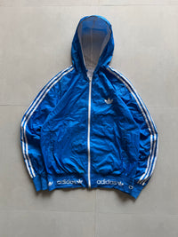 ADIDAS REVERSIBLE STRIPED JACKET - L