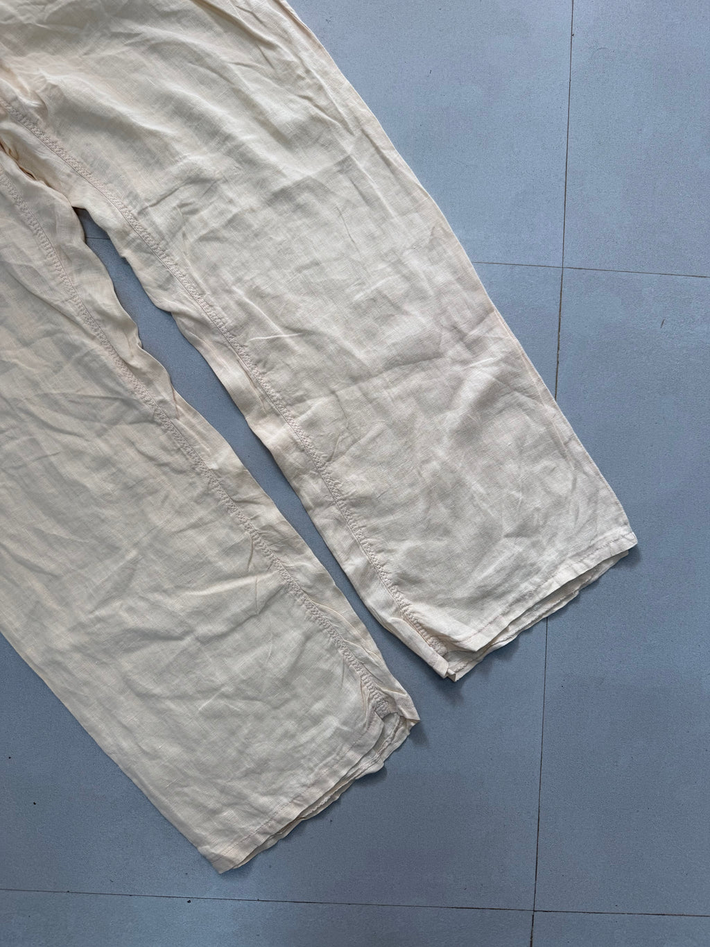 WIDE LEG LINEN PANT LNP38 - XL