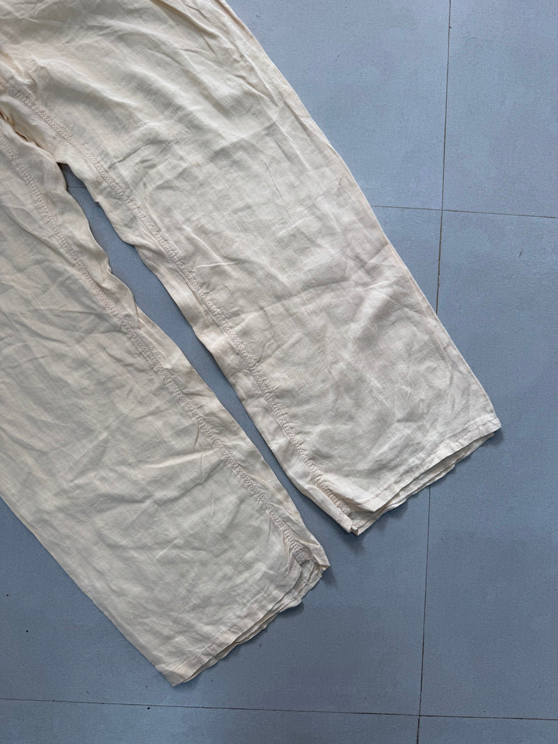 WIDE LEG LINEN PANT LNP38 - XL