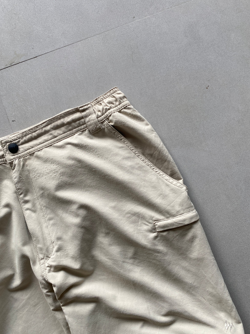 QUECHUA CONVERTIBLE OUTDOOR PANT - L