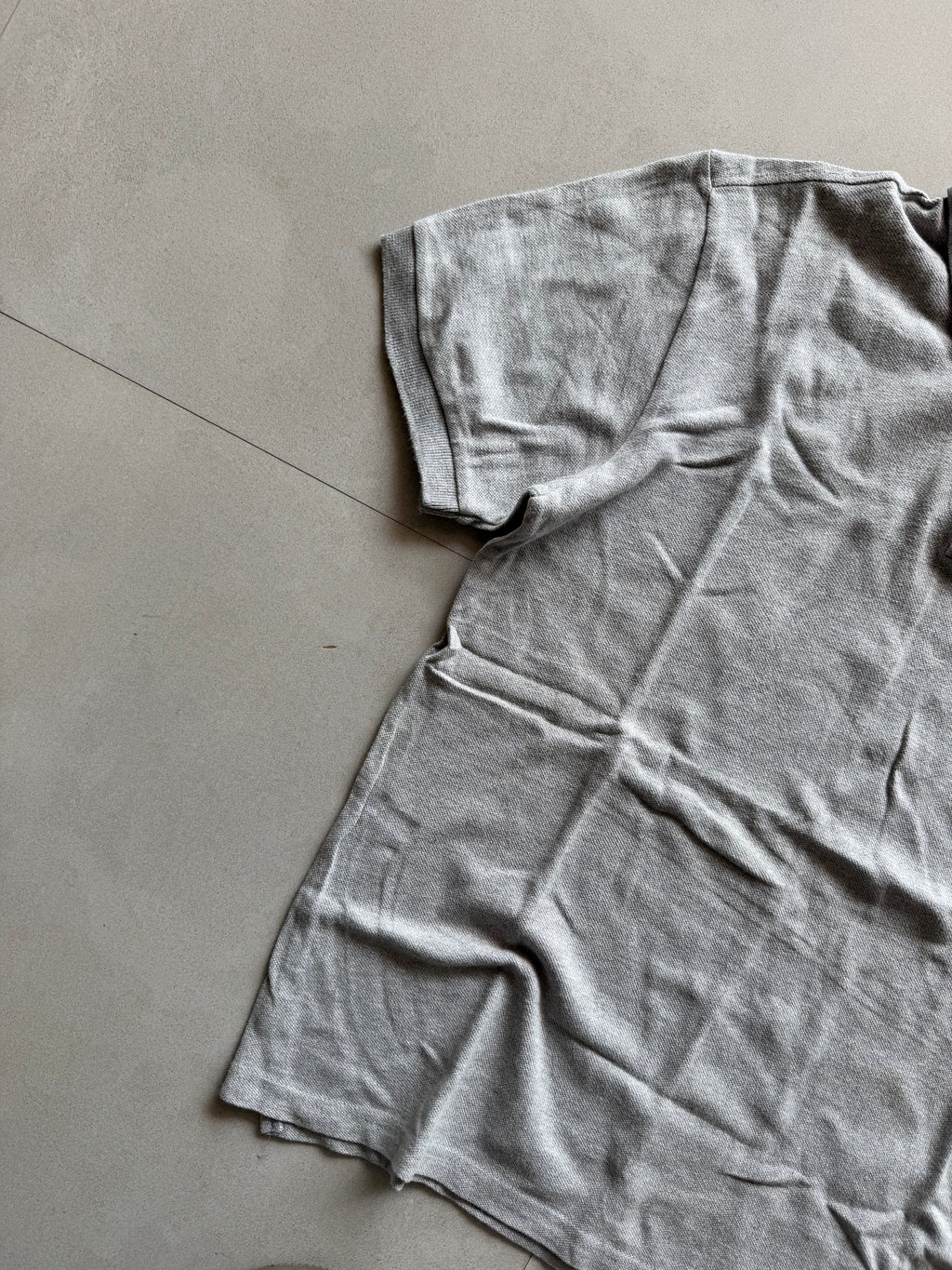 LACOSTE POLO TEE - XS