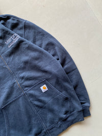 VINTAGE CARHARTT ZIPPER HOODIE - M